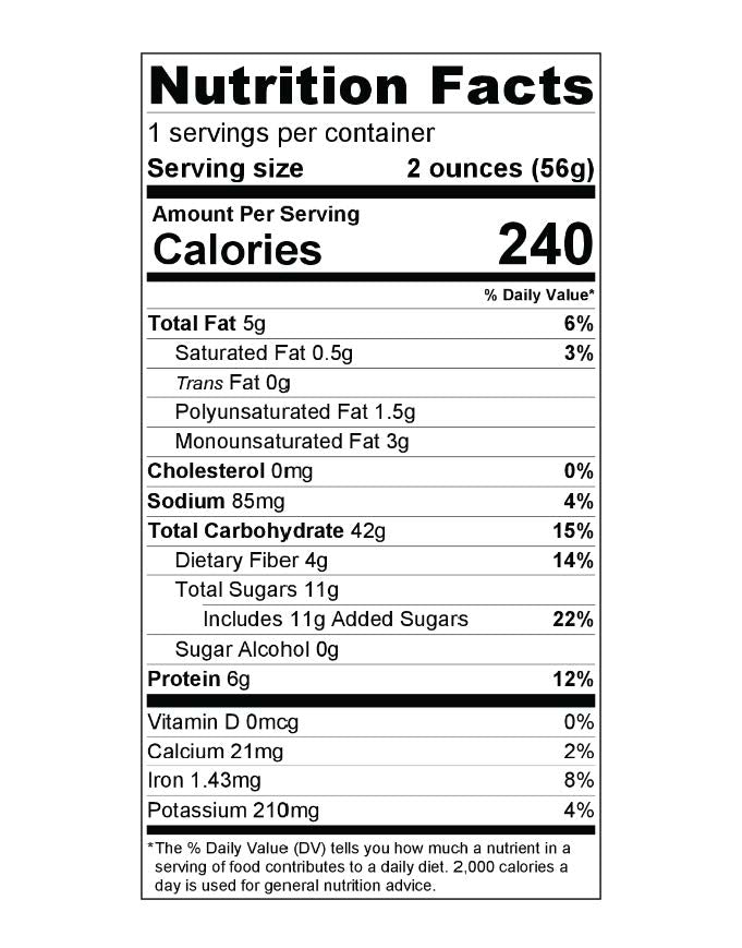 Chocolate Granola- 2 oz