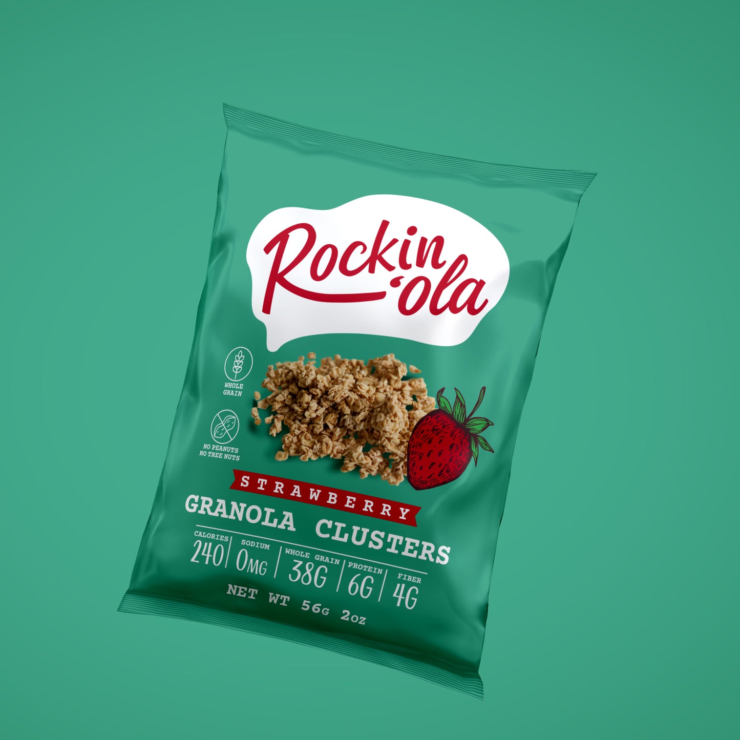 Strawberry Granola- 2 oz