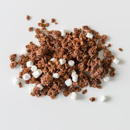 Chocolate Granola with Marshmallows