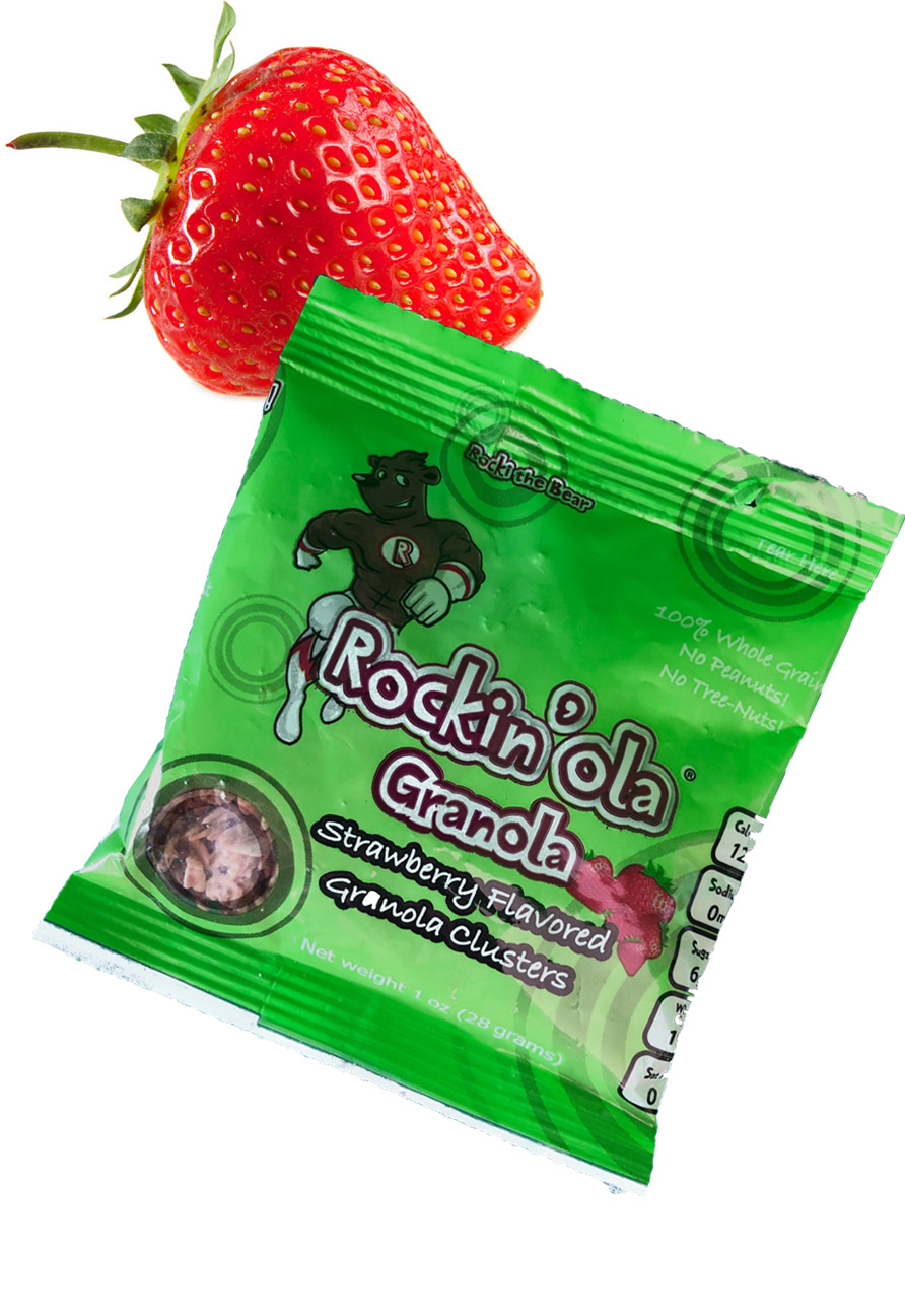 Rockinola Granola Strawberry Flavor