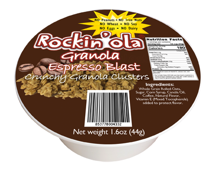 Rockin'Ola Espresso Granola Nut FREE