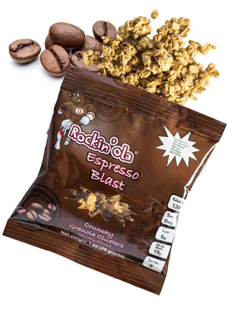 Rockin'Ola Espresso Flavored Granola - Allergen Free
